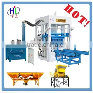 Italy QT4-15B Fully Automatic Hydraulic Concrete Vibrated Block Making Machine Price thumbnail-1