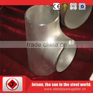 2016 High Quality Butt Welding Carbon Steel Equal Tee Sch40 thumbnail-2