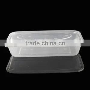 Meat Plastic Container PP Dish Plate Plastic Plate 1200ml thumbnail-3