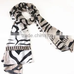 Fashionable Big Size Custom Viscose Scarf thumbnail-2