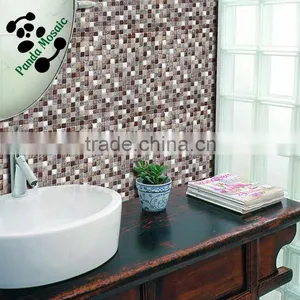SMS09 3D Material Mixed Mosaic Crystal Wall Mosic Stone Mosaic for Wall thumbnail-6
