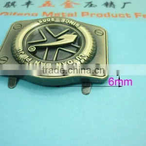 Schoolbag Luggage Tag Labels for Handbags Bag Decoration Ludan Metal Logo Q-2535 thumbnail-1