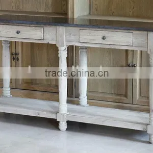 Recycled Wood Console Table thumbnail-1