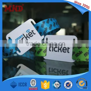 MDWW36 Adjustable Events Bracelets | Disposable Woven RFID NFC Bracelet thumbnail-6