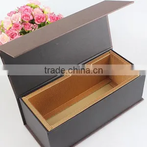 Chinese Factories Wholesale Custom Tea Caddy, Fashion Beautiful Gift Boxes, Deep Coffee Color Storage Box thumbnail-5