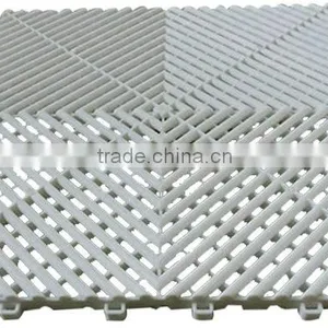 Hot Sell Dewatering Reduce Noise Antiskidding PP Mat For Garage thumbnail-1