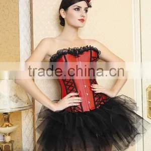 China Wholesale in Styles Women's Sexy Red Corsets thumbnail-1