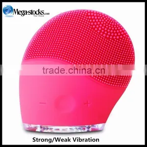 Natural Silicone Electric Facial Cleansing Fo Rea Rechargeable Face Spa Cleaning Brush thumbnail-1
