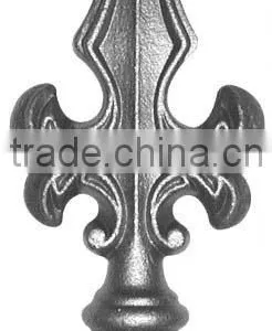 Wrought Iron Spearhead Iron Gate and Fence Finials thumbnail-3