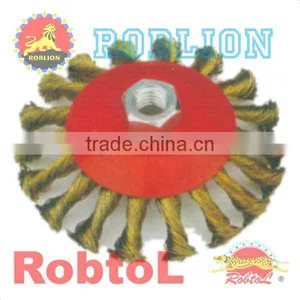 Bevel Brushes For Mini Grinder,Knot Wire(b) Item ID:WEAJ-sunny thumbnail-1