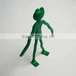 Green Plastic Frog Plant Tie Garden Tie thumbnail-3