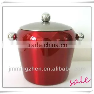 Hot Sale 1.0L Stainless Steel Ice Bucket With Lid for Bar thumbnail-1