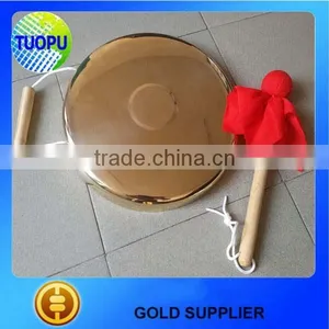 Tuopu 400mm/460mm/600mm Brass Handmade Gong,handmade Brass Gong for Sale thumbnail-1