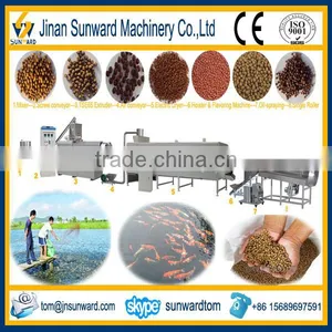 Top Quality Double Screws Fish Feed Make Pellet Mill thumbnail-1