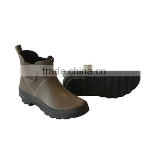 Kids Low Waterproof Rubber Rain Shoes thumbnail-1