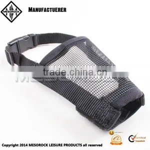 Respirable and Adjustable Pet Dog Muzzle Mesh Mask Anti-Biting and Barking Dog Mouth Cover thumbnail-1