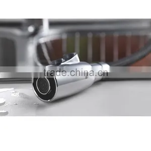 New Style Deck Mounted Retractable Pull Out Kitchen Sink Mixer Faucet thumbnail-5