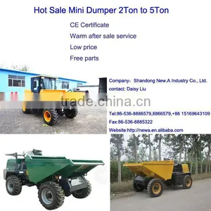 2016 Hot Sale 4WD 2ton Mini Dumper thumbnail-1