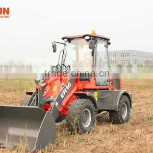 Qingdao Everun Wheel Loader ER16 Mini Front End Loader With Drum Folder thumbnail-3