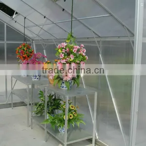 Garden Used Aluminum Frame Greenhouse With 6mm Polycarbonate Sheet HX66126-5 thumbnail-6