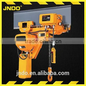 Low Clearance Double Speed 380v Electric Chain Hoist thumbnail-1