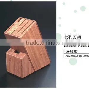 Bamboo Knife Block thumbnail-1