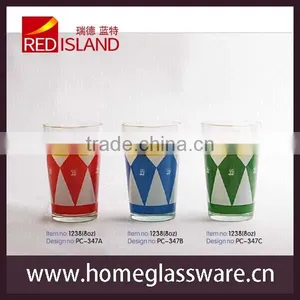 Screen Printing Machine Glass Cups/printing Glass Cups/custom Printed Glass Cups thumbnail-1