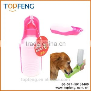 PETS DOG WATER BOTTLE BOWL PORTABLE DRINK DISH CAT BIRD TRAVEL FEEDING PUPPY NEW thumbnail-1