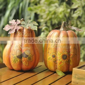 Seasonal Artificial Resin Pumpkin Thanksgiving Decorations thumbnail-1