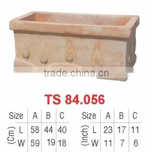 Vietnam Outdoor Terracotta Flower Pot thumbnail-1