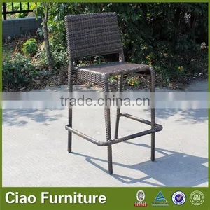 Modern Stackable Bar Chair With Footrest thumbnail-1