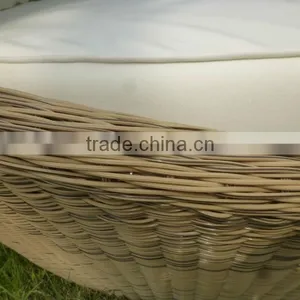 Wicker Sun Bed Furniture Outdoor Rattan Day Bed thumbnail-5