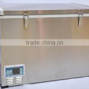 95L DC Compressor Single Cabinet Chest Freezer With Solar Power System thumbnail-2