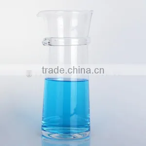 Fantastic Hand Made Glass Wine Carafe With Clear Glass thumbnail-1