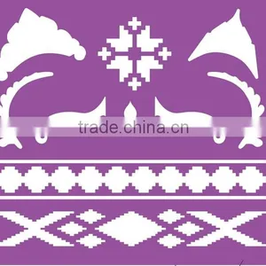 Beautiful Multi-patterned Plastic Drawing Stencil Designs Patterns thumbnail-4