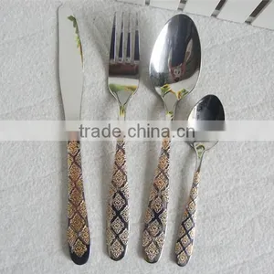 Bar-type Handle With Stainless Steel Cutlery Set thumbnail-2