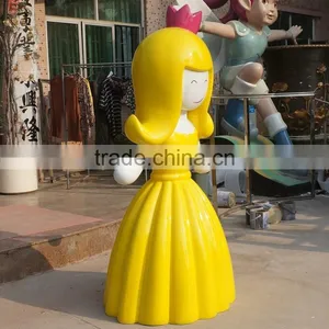 FRP Cartoon Girl Figurine thumbnail-5
