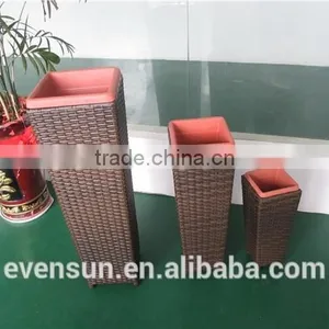 Hot Sale Good Quality Rattan Flower Pots thumbnail-2