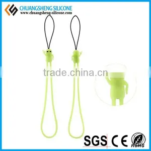 Cute Cartoon Yellow Duck Phone Lanyard for Decoration thumbnail-1