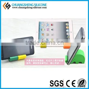 Factory Price Elephant Shape Silicone Cell Phone Stand thumbnail-5