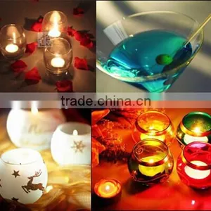 Sand Blast Cup & Tealight Glass Candle Holder for Sale thumbnail-2
