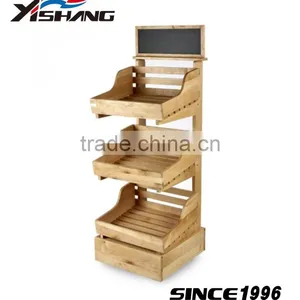Wooden Vegetable And Fruit Display Stand thumbnail-1