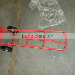 Platform Handtruck HT1806,Heavy Duty Metal Hand Truck With High Quality Caster thumbnail-3