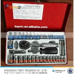Tools Set. 40 Pcs Socket Set (1/4'' / 3/8'') thumbnail-1