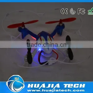 Kid Toys 2.4G 6CH Remote Control Aircraft Helicopter UFO Drone With Gyro thumbnail-2