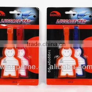 2PCS CUTE LUGGAGE TAG thumbnail-1