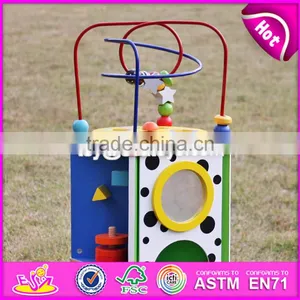 Baby Kids Montessori Toys Wooden Learning Toys for Toddlers W11B090-S thumbnail-1