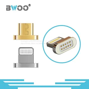 3 in 1 Magnetic Usb Cable With Lightning Micro Type-c Connector thumbnail-2