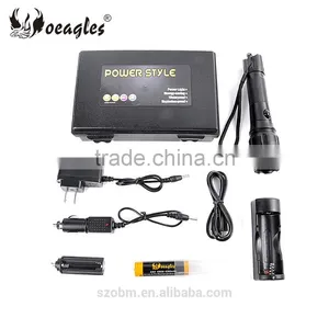 G700 USB Rechargeable LED Torch Flashlight L2 USB/AC/Car Charging Lumens Power Style Flashlight thumbnail-1