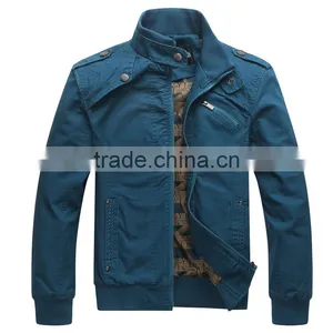 China Factory Men Coat Canvas Jacket Without Hood thumbnail-3